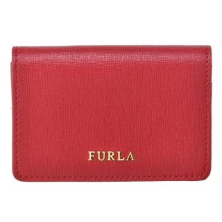 フルラ(Furla)の【2017年度春夏新作】フルラ☆カードケース カラー：ルビー(名刺入れ/定期入れ)