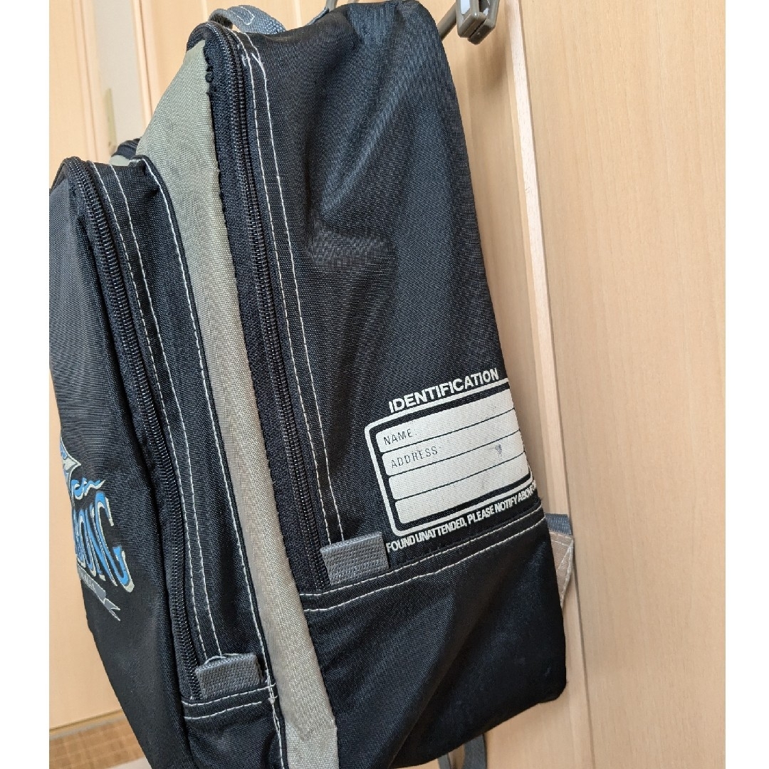 BILLABONG(ビラボン)の90' BILLABONG バックパック 黒 グレー old メンズのバッグ(バッグパック/リュック)の商品写真