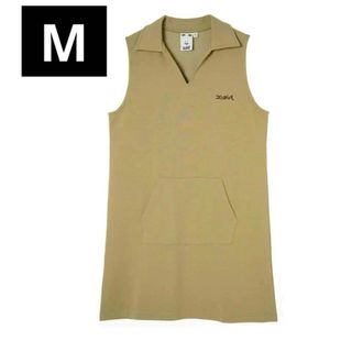 エックスガール(X-girl)の新品タグ付き X-girl エックスガール ワンピース ベージュ M(その他)