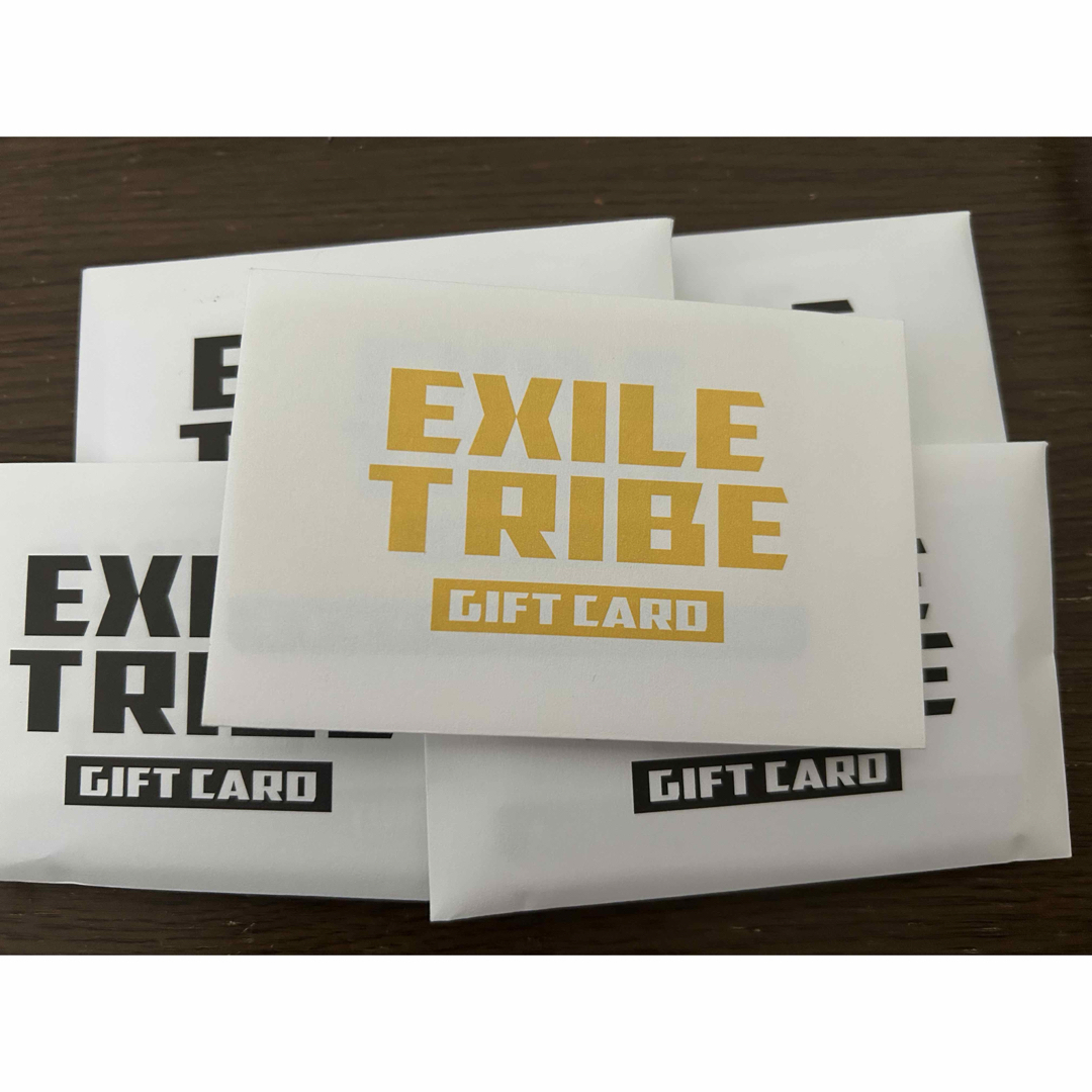 EXILE TRIBE GIFT CARD 50000円 エンタメ/ホビーのタレントグッズ(男性タレント)の商品写真