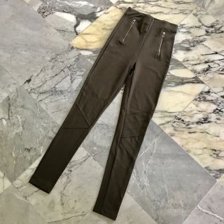 ザラ(ZARA)のZARA レギンス (モスグリーン) サイズXS(レギンス/スパッツ)