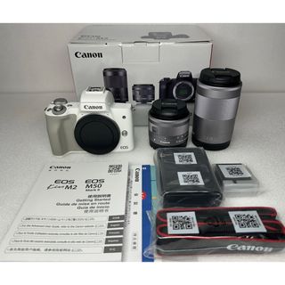 Canon - 付属品満載 元箱 ミラーレス一眼レフカメラ/キヤノン Canon - 付属品満載 元箱 ミラーレス一眼レフカメラ/キヤノン