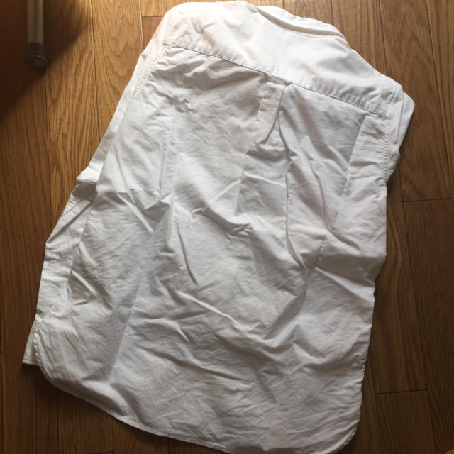 MUJI (無印良品)(ムジルシリョウヒン)の白シャツS レディースのトップス(シャツ/ブラウス(長袖/七分))の商品写真