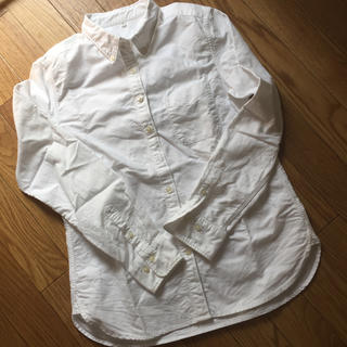 ムジルシリョウヒン(MUJI (無印良品))の白シャツS(シャツ/ブラウス(長袖/七分))