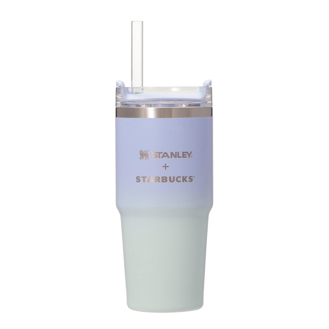 Starbucks(スターバックス)の3WAYステンレスタンブラーSTANLEYブルーグラデーション414ml インテリア/住まい/日用品のキッチン/食器(タンブラー)の商品写真