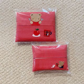 familiar - 【完売品】☆ファミリア デニム ティッシュケース familiar - 【完売品】☆ファミリア デニム ティッシュケース