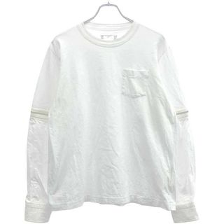 sacai - sacai サカイ 22SS ZIP SLEEVE LONG TEE ジップスリーブ sacai - sacai サカイ 22SS ZIP SLEEVE LONG TEE ジップスリーブ
