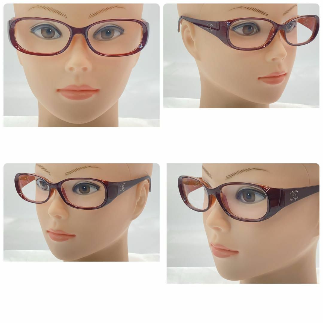 CHANEL - CHANEL メガネフレーム 1503-B c.808 ラインストーン CHANEL - CHANEL メガネフレーム 1503-B c.808 ラインストーン