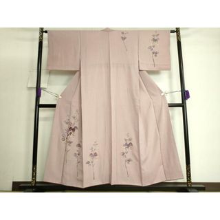 平和屋着物■訪問着　刺繍　葡萄　金彩　正絹　逸品　DAAO6103we(着物)