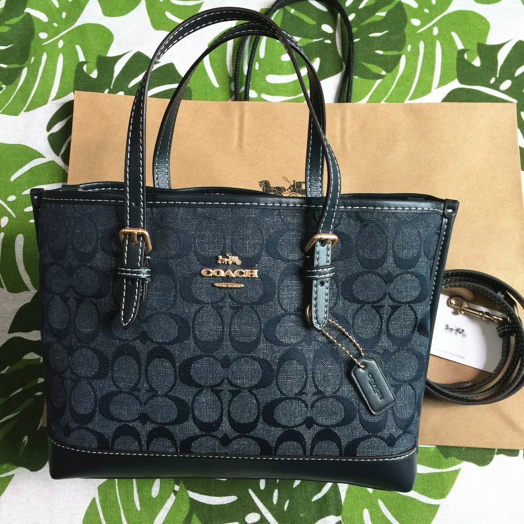 COACH - コーチハンドバッグ CH228 デニム 2WAYバッグ ショルダーバッグ