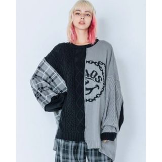Candy Stripper - Candy Stripp【ニットワンピース】◇ 予約SOLD Candy Stripper - Candy Stripp【ニットワンピース】◇ 予約SOLD