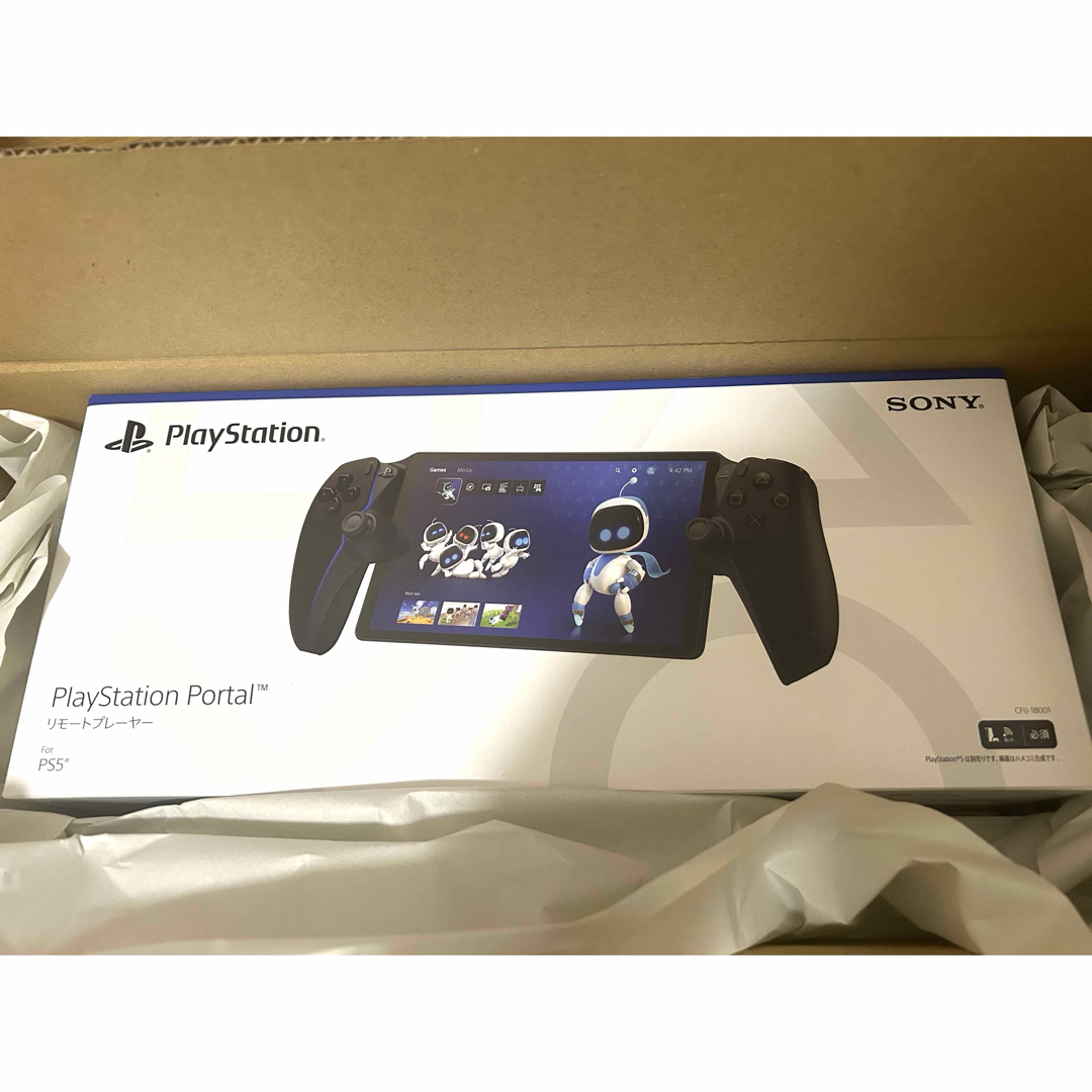 PlayStation(プレイステーション)のPlayStation Portal リモートプレーヤー ミッドナイト ブラック エンタメ/ホビーのゲームソフト/ゲーム機本体(家庭用ゲーム機本体)の商品写真