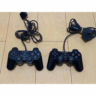 プレイステーション2(PlayStation2)の【動作確認済】デュアルショック2 SCPH-10010 2個セット ps2(家庭用ゲーム機本体)