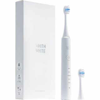 電動歯ブラシ 替えブラシ 付 スリム 軽量 超音波 歯ブラシ ホワイトニング(電動歯ブラシ)