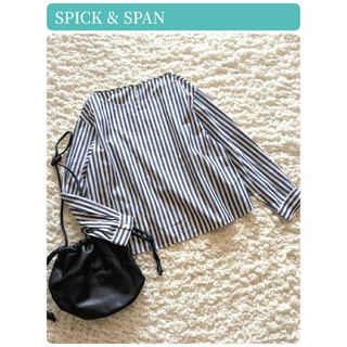 Spick & Span(シャツ/ブラウス(長袖/七分) ・ ブルー・ネイビー Spick & Span(シャツ/ブラウス(長袖/七分) ・ ブルー・ネイビー