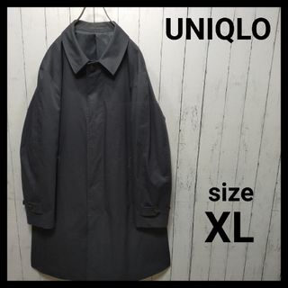 UNIQLO - ユニクロU オーバーサイズステンカラーコート グレー L UNIQLO - ユニクロU オーバーサイズステンカラーコート グレー L