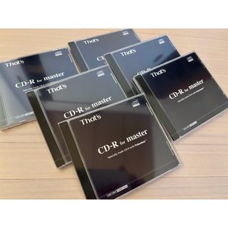 太陽誘電 That's CD-R for master 6枚 CDR-74MY(PC周辺機器)