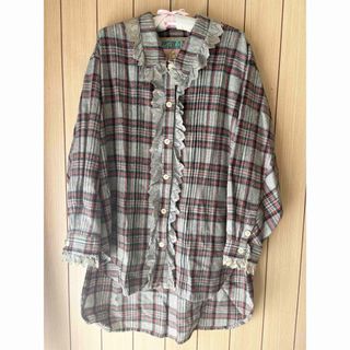 HYSTERIC GLAMOUR - ヒステリックグラマー ロングブラウス 初期 HYSTERIC GLAMOUR - ヒステリックグラマー ロングブラウス 初期
