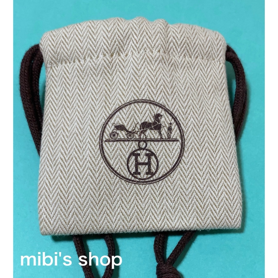 HERMES(エルメス)のエルメス♥︎保存袋 巾着袋 カデナ入れ レディースのファッション小物(ポーチ)の商品写真