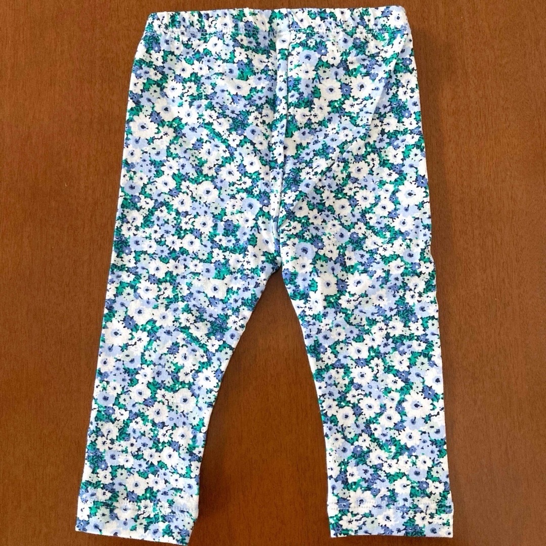 babyGAP(ベビーギャップ)のギャップ ベビー スパッツ パンツ ボトムス ズボン レギンス 花柄 女の子 キッズ/ベビー/マタニティのベビー服(~85cm)(パンツ)の商品写真