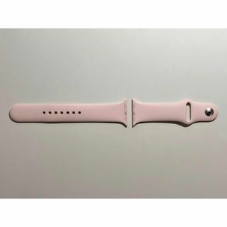 アップル(Apple)の【新品・箱なし】純正アップルウォッチ45mm S/Mスポーツバンド・ライトピンク(iPhoneケース)
