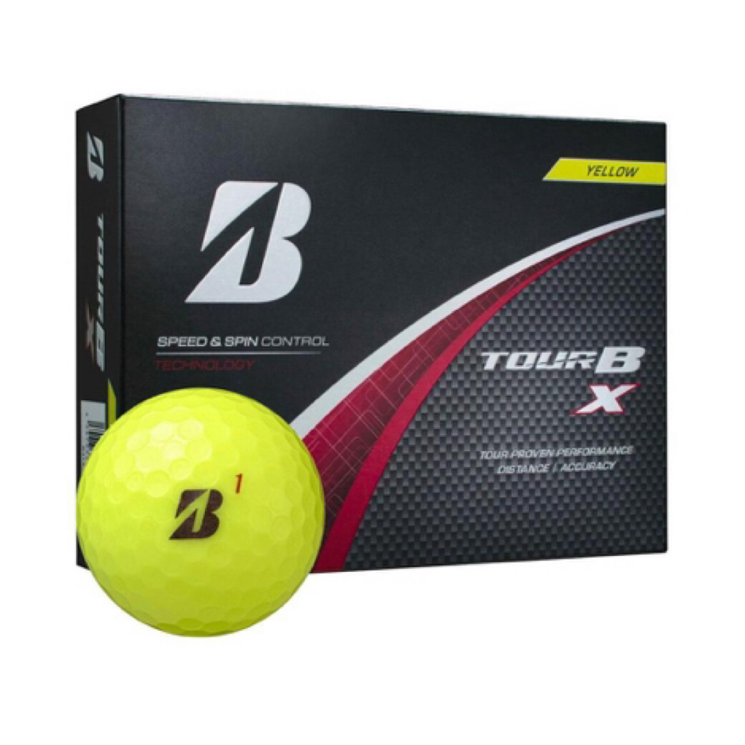BRIDGESTONE(ブリヂストン)のブリヂストン TOUR BX イエローカラー 2ダース スポーツ/アウトドアのゴルフ(その他)の商品写真