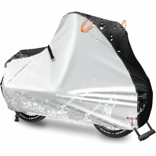自転車カバー リフレクターテープ付き 厚手生地 自転車用カバー 厚み 防水加工(その他)