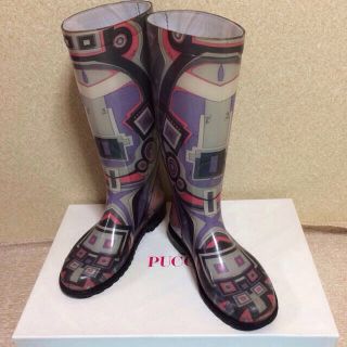 エミリオプッチ(EMILIO PUCCI)のEmilio Pucciレインブーツ❤︎(レインブーツ/長靴)