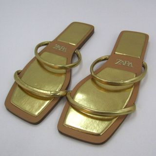 ZARA(サンダル ・ ゴールド/金色系)のフリマアイテム一覧 ZARA(サンダル ・ ゴールド/金色系)のフリマアイテム一覧