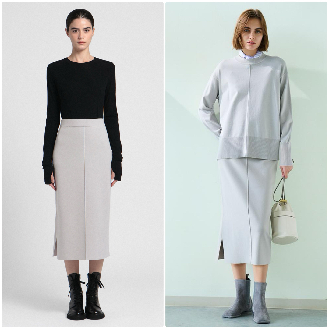 Theory luxe - 新品theory luxe 24SS リブニットスカートHilary Aimee