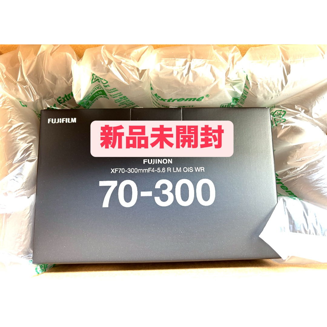 富士フイルム(フジフイルム)の新品未開封フジフイルム XF70-300mm F4-5.6 R LM レンズ スマホ/家電/カメラのカメラ(レンズ(ズーム))の商品写真