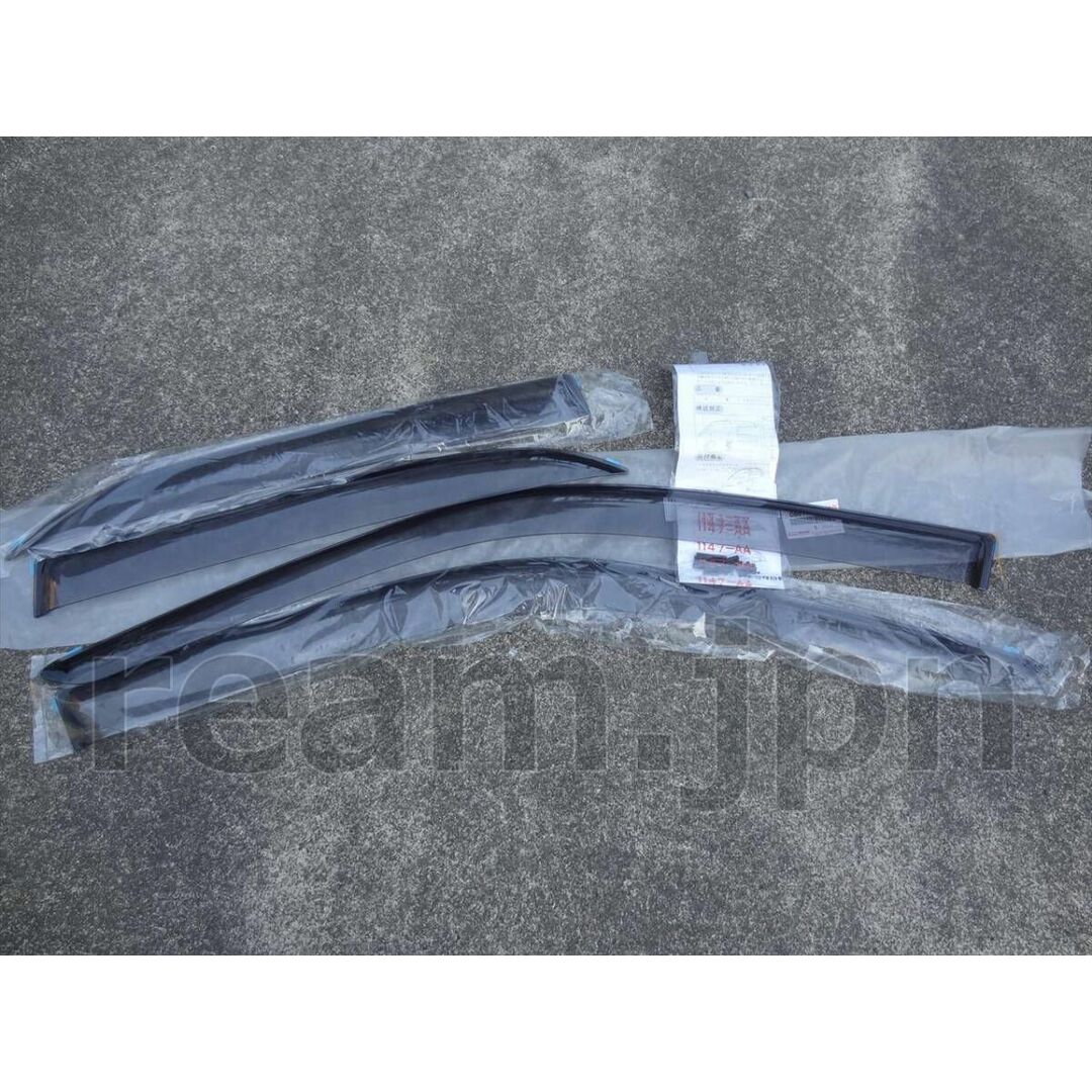 新品未使用 トヨタ 純正 アルテッツァ ウィンドウ サイドバイザー 自動車/バイクの自動車(車種別パーツ)の商品写真