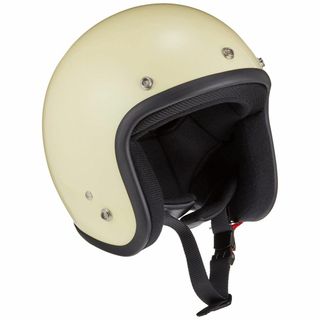 【色:ベージュ】バイクパーツセンター バイクヘルメット ジェット ベージュ 75(その他)