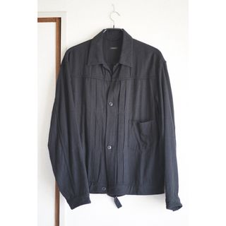 COMOLI - COMOLI 22AW 縮絨ウールジップショートジャケット COMOLI - COMOLI 22AW 縮絨ウールジップショートジャケット
