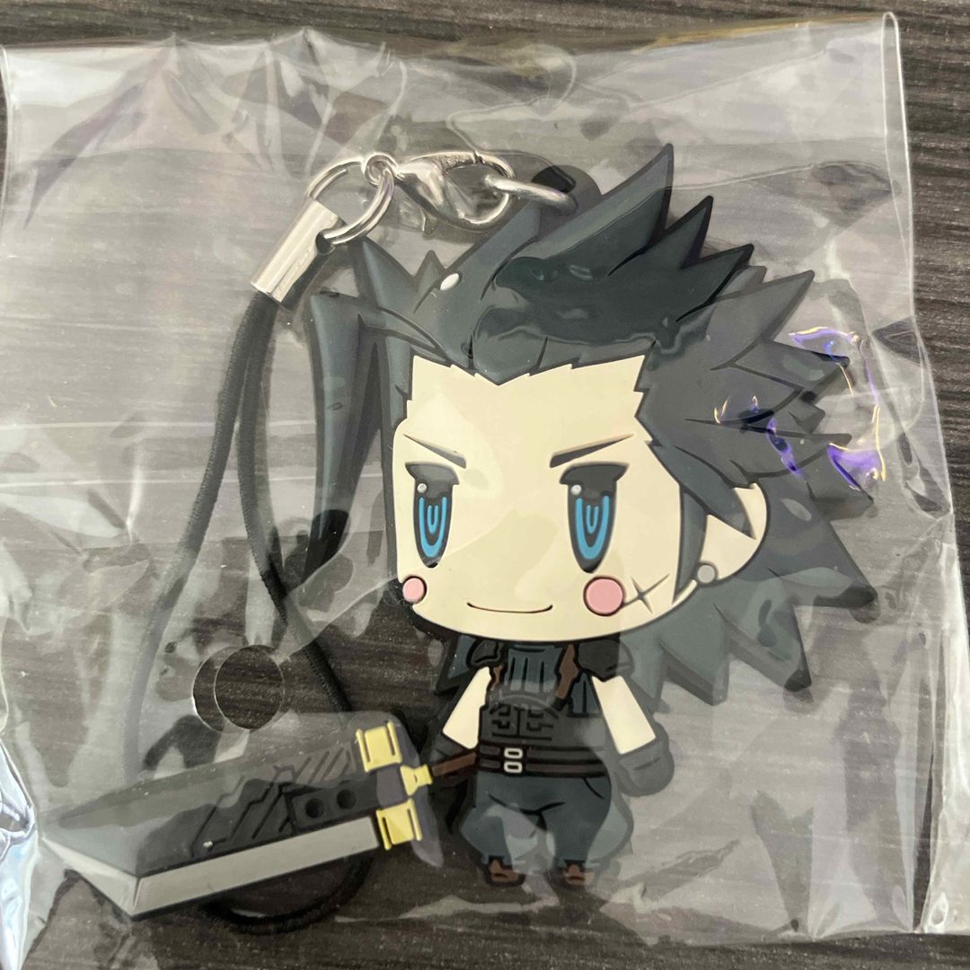 SQUARE ENIX(スクウェアエニックス)のFF7 ザックス ラバーマスコット エンタメ/ホビーのアニメグッズ(ストラップ)の商品写真
