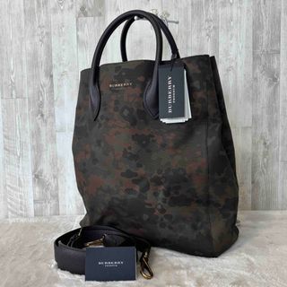 BURBERRY - 未使用品 バーバリー モノグラム ストライプ ポート BURBERRY - 未使用品 バーバリー モノグラム ストライプ ポート