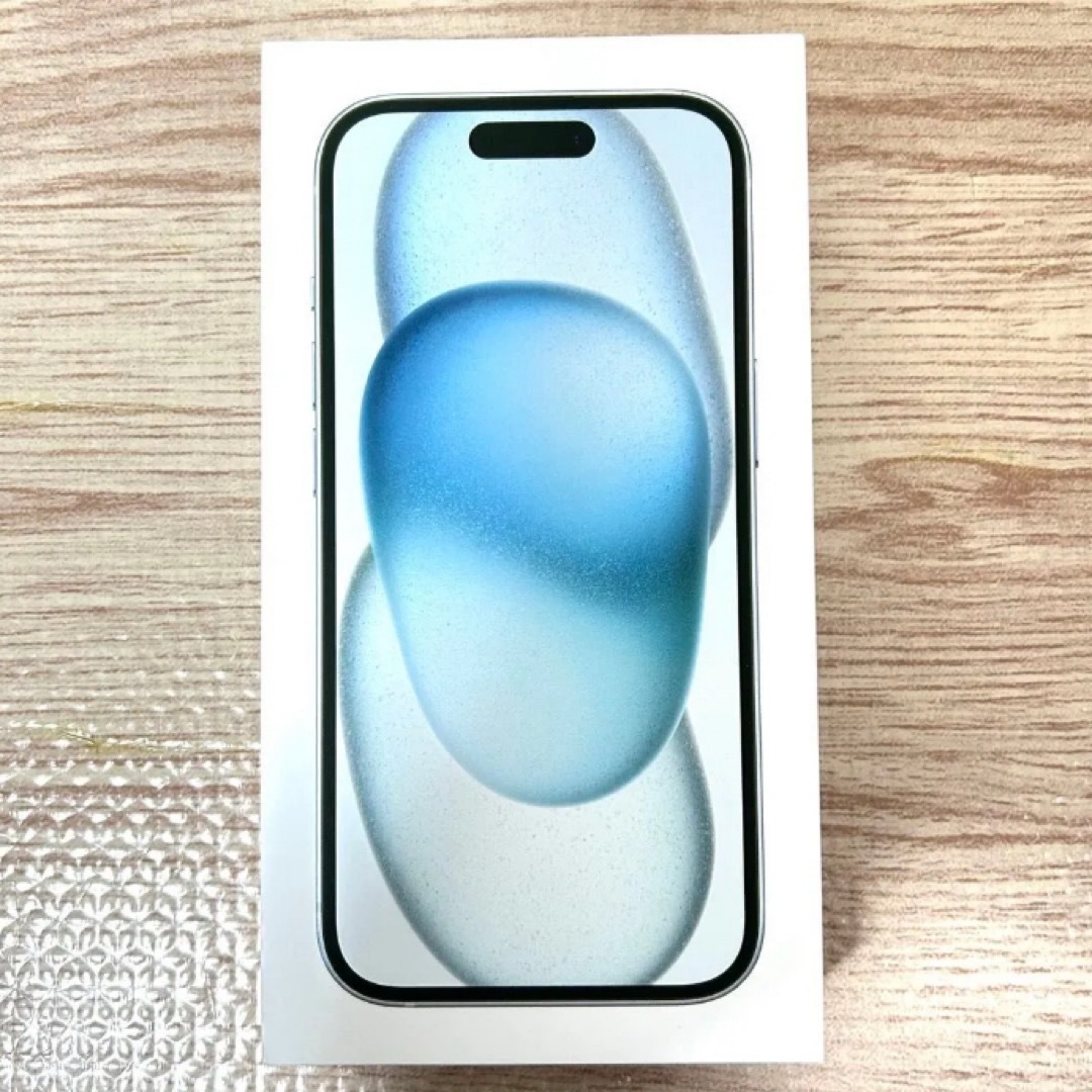 Apple(アップル)の【新品未使用】iPhone15 128GB ブルー スマホ/家電/カメラのスマートフォン/携帯電話(スマートフォン本体)の商品写真