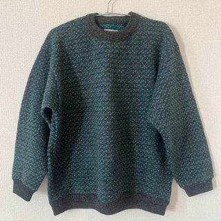 L.L.Bean - 80's L.L.been バーズアイニット 在原みゆ紀着用の L.L.Bean - 80's L.L.been バーズアイニット 在原みゆ紀着用の
