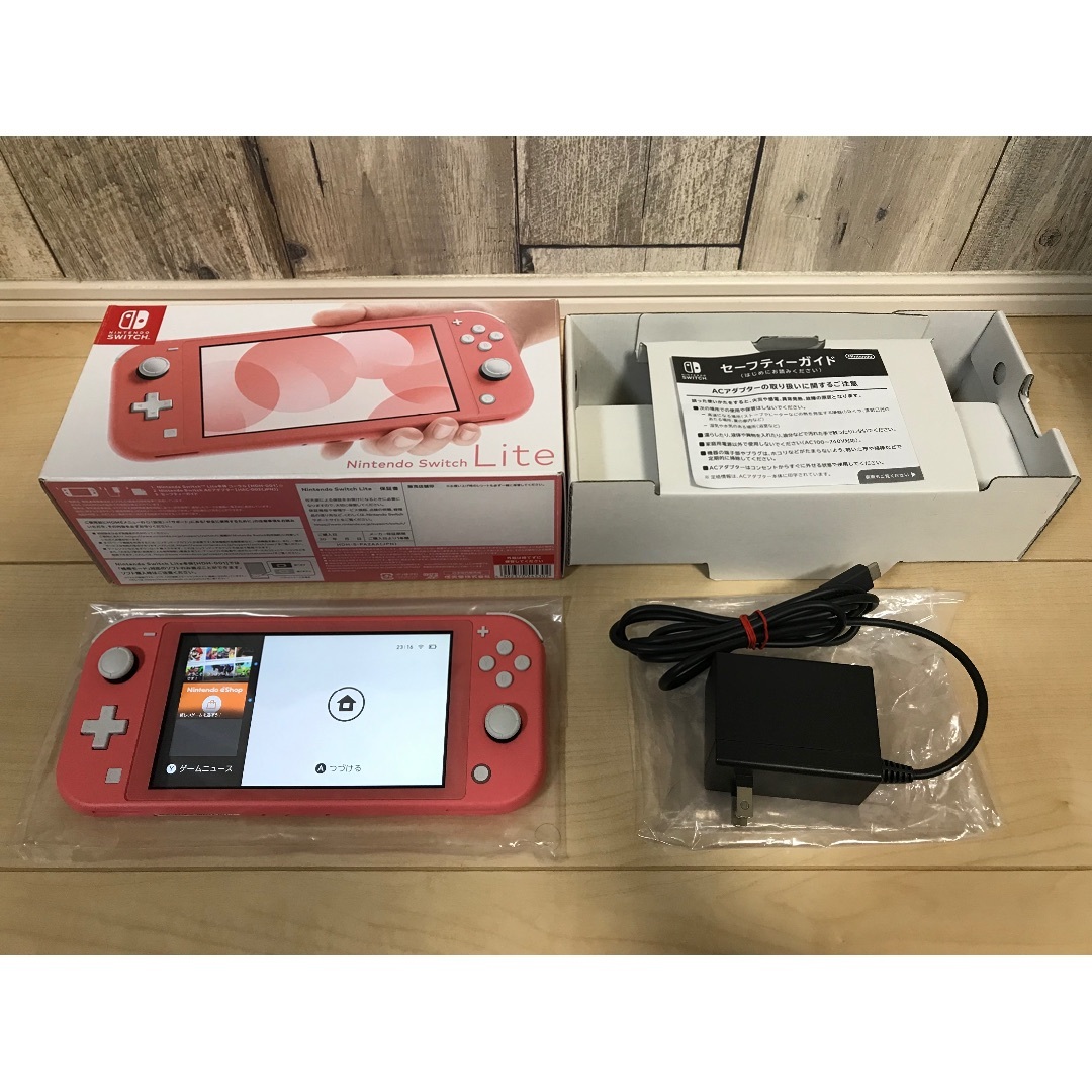 Nintendo Switch - ✨美品Switch Liteコーラル完品✨動作確認済