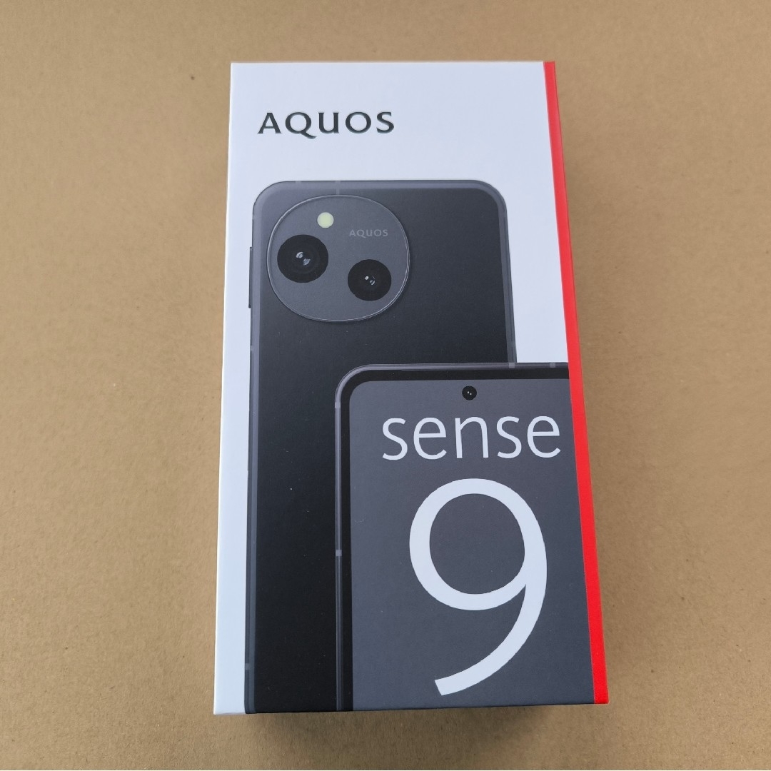 新品未開封 SHARP AQUOS sense9 ブラック SH-M29 6GB スマホ/家電/カメラのスマートフォン/携帯電話(スマートフォン本体)の商品写真