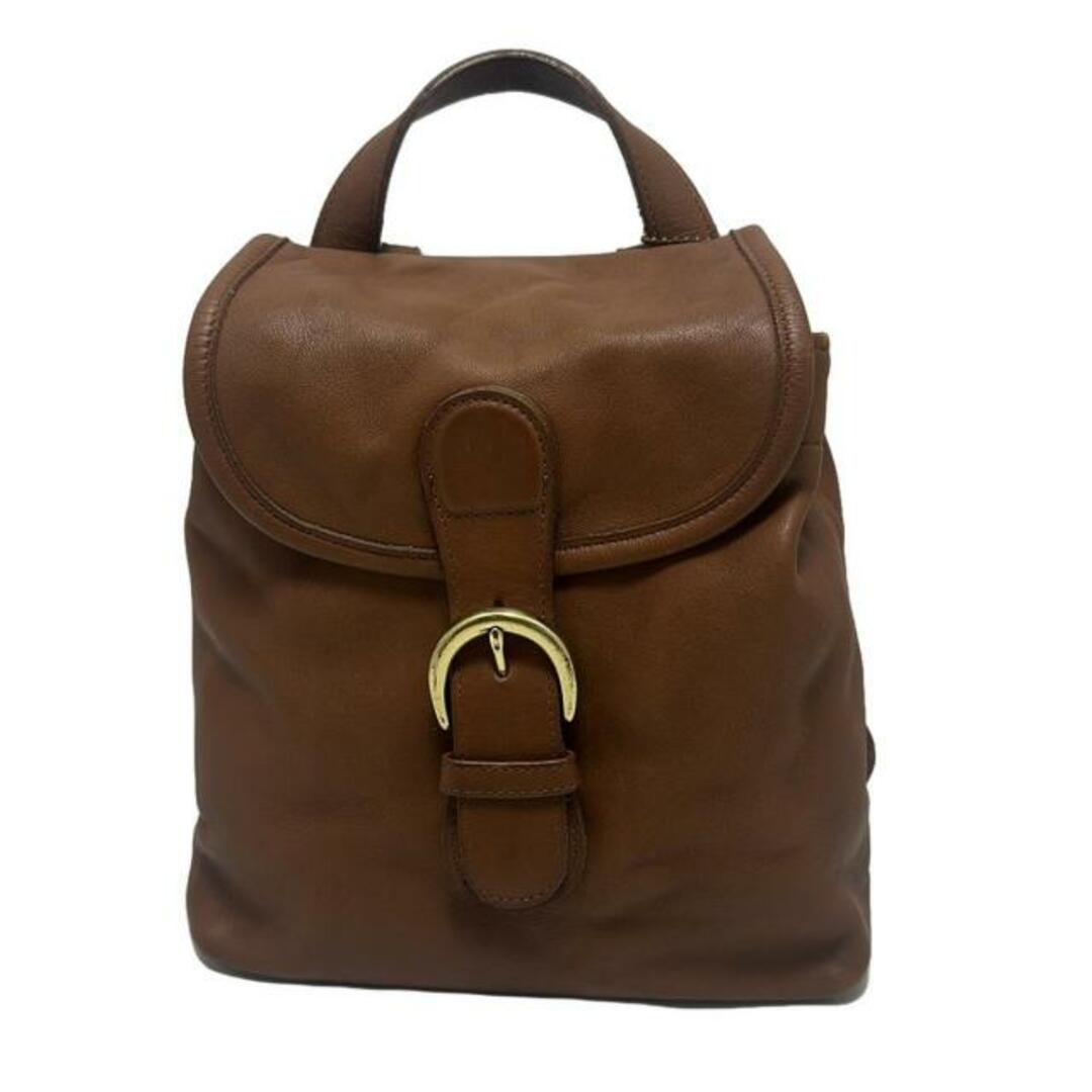COACH - COACH(コーチ) リュックサック - 4152 ブラウン レザー COACH - COACH(コーチ) リュックサック - 4152 ブラウン レザー