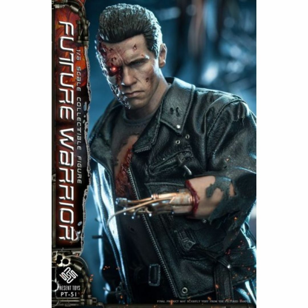 その他 PRESENT TOYS Future Warrior T800 1/6