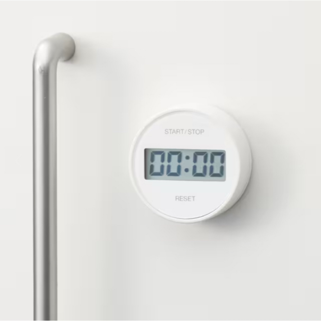 MUJI (無印良品)(ムジルシリョウヒン)の□新品未使用□ キッチンタイマー TD-393 無印良品 MUJI インテリア/住まい/日用品のキッチン/食器(調理道具/製菓道具)の商品写真