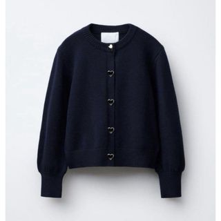 ZARA - 完売品 ZARA ハートボタンニットカーディガン M新品タグ ZARA - 完売品 ZARA ハートボタンニットカーディガン M新品タグ