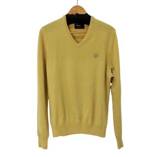 FRED PERRY - FRED PERRY / 別注 フラッフィ クルーネックニット FRED PERRY - FRED PERRY / 別注 フラッフィ クルーネックニット
