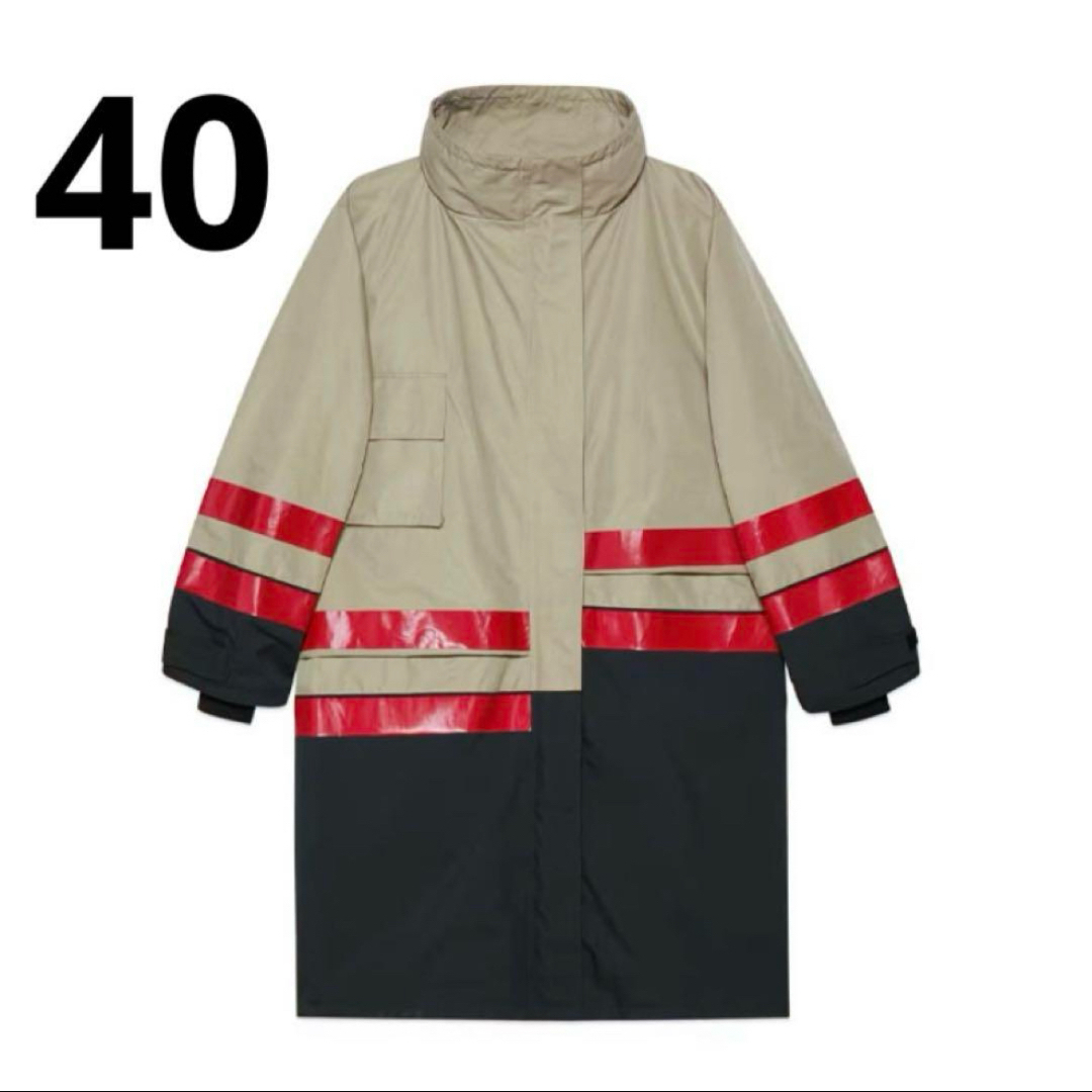 GUCCI - GUCCI x BALENCIAGA コラボ テクニカル コットン コート 40