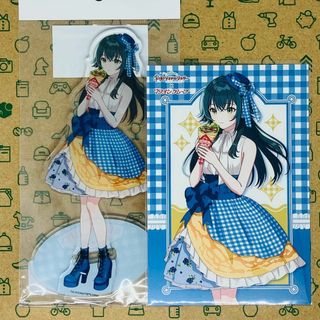 月村手毬 アクリルスタンド+ポストカードセット 学マスxマリオンクレープコラボ(その他)