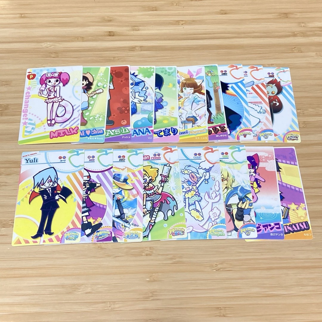 KONAMI(コナミ)のポップン pop’n music カードコネクト ノーマル まとめ売り ① エンタメ/ホビーのトレーディングカード(シングルカード)の商品写真