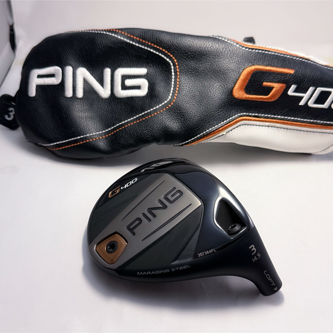 PING -  G400  3w 14.5°  PING ピン　ヘッドとカバーのみ　日本仕様