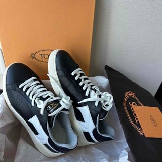 TOD'S - TOD'S レザースニーカー ALLACCIATA 新品 36.5の通販 TOD'S - TOD'S レザースニーカー ALLACCIATA 新品 36.5の通販